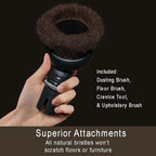 Filter Queen Majestic Surface Cleaner, Silver, Canister Vacuum with Bagless Cyclonic Action, The Ultimate All-in-One Cleaning Machine