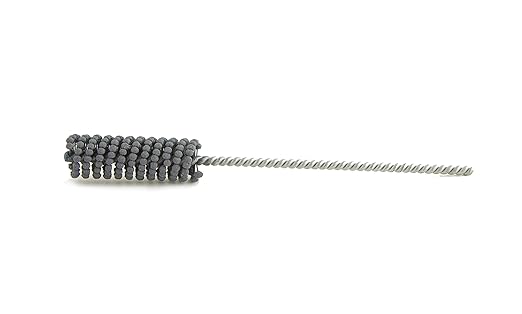 Brush Research BC18M24 FLEX-HONE®, 0.709" (18mm) Diameter, 240 Grit, Silicon Carbide, For Mild Steel, Stainless Steel, Cast Iron and Softer Ferrous Materials