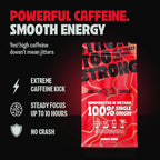 BAZAN COFFEE - Too Strong Robusta Vietnamese Whole Bean Coffee Dark Roast, Single Origin, High Caffeine & Low Acid Coffee, Bold Espresso Coffee Beans for Espresso Lovers, Full Bodied Flavor - 12oz bag