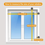 Persilux Cordless Zebra Blinds for Windows Free-Stop Roller Windows Shades (72" W X 72" H, Grey) Dual Layer Light Control for Day and Night, Light Filtering Sheer Shades for Home