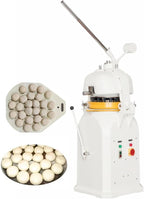 INTSUPERMAI 26 PCS Dough Divider Rounder Machine Semi-Automatic Electric Commercial Dough Splitting Ball Machine Burger Dough Cutter Rounder Machine 50-150g 110V