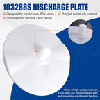 Discharge Plate for Robot Coupe parts 103288 R2N Food Processor Discharge Plate
