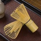 Matcha Whisk Bamboo Matcha Whisk for Traditional Starter Tool, Handcrafted Organic Traditional Japanese Chasen, Matcha Stirrer Wisk Mixer Brush for Authentic Tea Preparation (2)