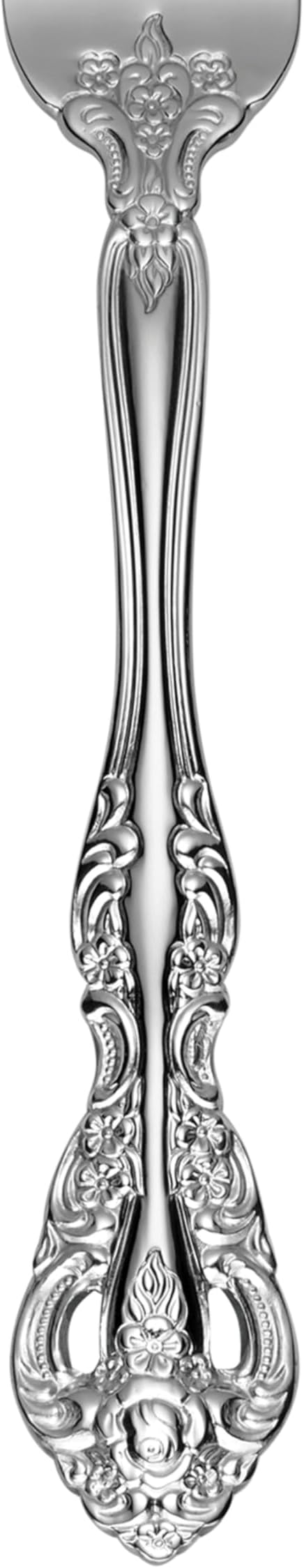 Oneida Michelangelo Fine Flatware Dinner Fork, Set of 4 , 18/10 Stainless Steel, Silverware Set, Dishwasher Safe