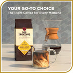 Don Francisco's Vanilla Nut Ground Coffee, Medium Roast – Flavored 100% Arabica, 12 oz Bag, Premium Coffee for Drip, Pour Over & French Press
