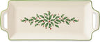 Lenox 879348 Holiday Hors d'Oeuvre Tray, Christmas Hosting