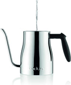 Bodum Bistro Gooseneck Stovetop Water Kettle, Chrome, 34 Ounce