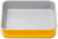 Caraway Non-Stick Ceramic 9” Square Pan - Naturally Slick Ceramic Coating - Non-Toxic, PTFE & PFOA Free - Perfect for Brownies, Lemon Bars, Cakes, & More - Marigold