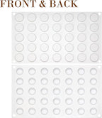 Flat Round Disc Silicone Mold Baking Tray 2 Sizes for Mini Tart Cookie Dessert Chocolate Caramel Candy Epoxy UV Resin Jewelry Soap