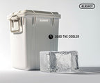 Alaskey® Giant Ice Block Mold 12 lbs With Lid (Single) | Create Perfect Ice Bricks | Professional Silicone Mold for Crafting Extra Large Ice Cubes, Ideal for Ice Baths, Coolers, Bartender Accessories