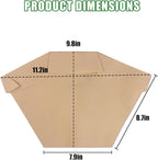 Aillsa Type BP Bags (15 pcs) for Hoover BackPack Vacuum Cleaner C2401 & Shoulder Vac Pro Commercial, Paper Replacement Vacuum Cleaner Bags