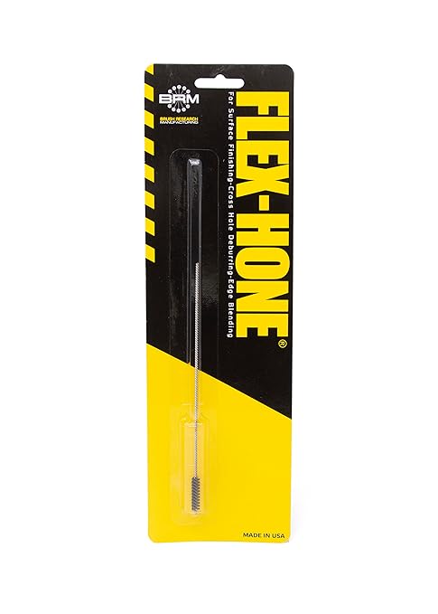 Brush Research BC316400 FLEX-HONE®, 3/16" (4.75mm) Diameter, 400 Grit, Silicon Carbide, for Mild Steel, Stainless Steel, Cast Iron and Softer Ferrous Materials