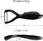 Potato Peelers with Eye Remover - Ultra Sharp Kitchen Peelers for Veggie, Fruit, Dishwasher Safe