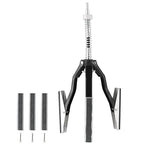 Engine Cylinder Hone Adjustable Deglazer Set for Grinding Holes from 2" to 7" in Diameter, Adjustable Brake Piston Honing Tools with Extra 3-Piece 4" Long Stones 220 Grit (4")