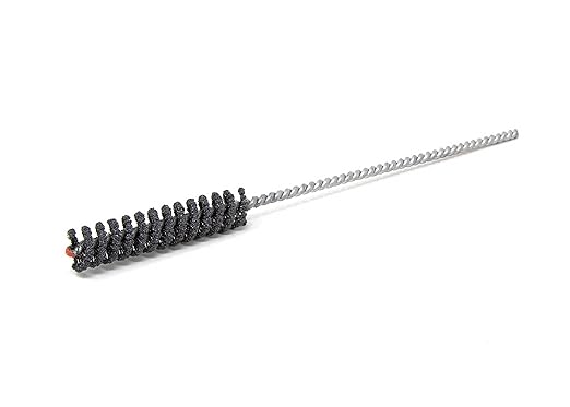 Brush Research BC11M80 FLEX-HONE®, 0.433" (11mm) Diameter, 80 Grit, Silicon Carbide, for Mild Steel, Stainless Steel, Cast Iron and Softer Ferrous Materials