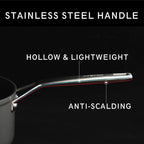 MsMk Square Grill Pan with Lid, 9.5 Inch Titanium and Ceramic Nonstick Grilling Skillet Pan，Stay-Cool Handle，Compatible with All Stovetops，PFOA Free，Dishwasher & Oven Safe，Indoor Chicken Skille