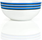 Harry Potter Ravenclaw 16 Piece Porcelain Dinnerware Set for 4 - Includes 4 Dinner Plates, 4 Salad Plates, 4 Bowls and 4 Mugs