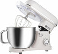 Kitchen in the box Stand Mixer - 8.5 Quart Mixing Bowl, 900 Watt Kitchen Electric Mixer for Heavy Dough, Large Capacity Food Mixer for Home Cooks with Egg Whisk, Dough Hook & Flat Beater (Cream)