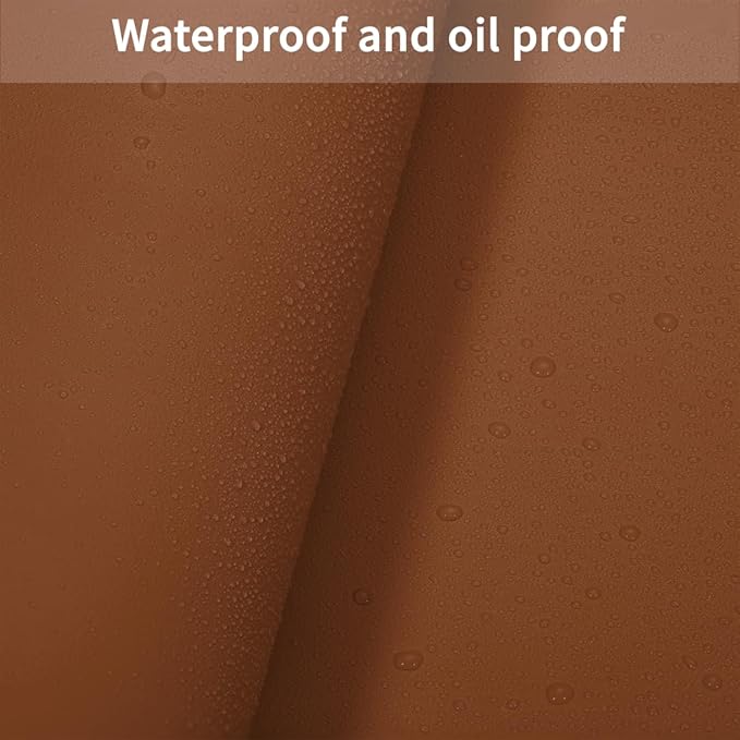 Table Pad for Dining Room Table - Can Be Used On Both Sides Waterproof and Easy to Clean Good Flatness Used for Dining Table(Brown+Gray 44x72)