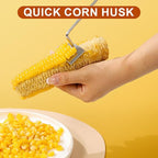 Easy Clean Stainless Steel Corn Peeler - New Corn Stripper for Home Kitchen & Restaurant Chef