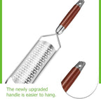 Nbippiooiwip cheese grater,zester grater with handle,and can easily handlelemons Vegetable,cheese and easy to handle without burden.