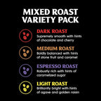 Death Wish Coffee, Single Serve Coffee - Mixed Roast Variety Pack (60 Count)