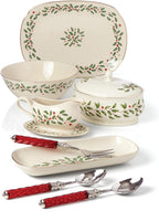 Lenox 830141 Holiday Serving Bowl, Christmas Hosting