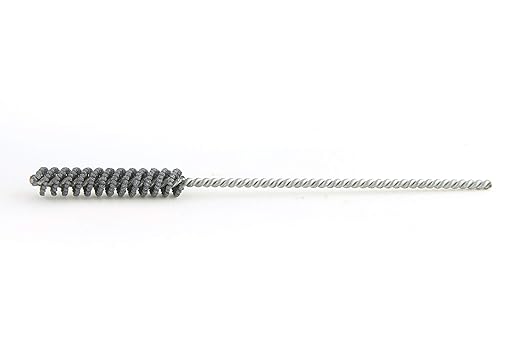 Brush Research BC11M18 FLEX-HONE®, 0.433" (11mm) Diameter, 180 Grit, Silicon Carbide, For Mild Steel, Stainless Steel, Cast Iron and Softer Ferrous Materials