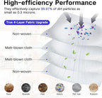 12 Pack Dust Bags Compatible with Eufy E28 OMNI, E25 OMNI Robot Vacuum, 4-Layer Replacement Disposable Bags, 3L Large Capacity