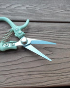 Fondwell 6" Pruning Shears Garden Scissors: Ultra Sharp Garden Clippers - Reliable Flower Snips for Trimming Small Plants