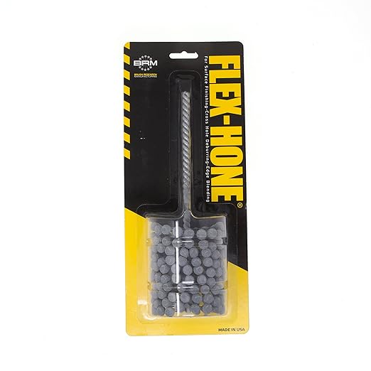 Brush Research BC218800 FLEX-HONE®, 2-1/8" (54mm) Diameter, 800 Grit, Silicon Carbide, for Mild Steel, Stainless Steel, Cast Iron and Softer Ferrous Materials