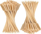Bamboo Skewers, 200 PCS, 10 Inch, Premium Quality Craft, Paddle Design, Perfect for Cocktail Toothpicks, Kebabs, Grills, BBQ, Sandwiches, Fruits, Great Value Set