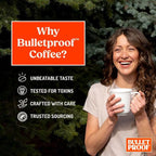 Bulletproof Breakfast Blend Light Roast Ground Coffee, 12 Ounces, Clean Coffee Tested for Toxins, Packaging May Vary (Pack of 2)
