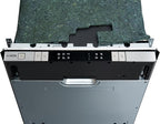 KoolMore KM-DW1852-PR 18 in. ADA Panel Ready with 8 Place Settings 52 DB Dishwasher in Stainless-Steel, UL and Energy Star Certified