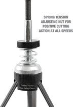 OEMTOOLS 25041 Adjustable Engine Cylinder Hone Deglazer, Honing Tool with 3 Medium Grit 4 Inch Stones, Compatible Standard Drills for Positive Engine Honing Cutting at All Speeds