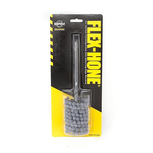Brush Research BC134400 FLEX-HONE®, 1-3/4" (44.5mm) Diameter, 400 Grit, Silicon Carbide, for Mild Steel, Stainless Steel, Cast Iron and Softer Ferrous Materials