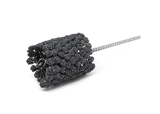 Brush Research BC23820 FLEX-HONE®, 2-3/8" (60.3mm) Diameter, 20 Grit, Silicon Carbide, for Mild Steel, Stainless Steel, Cast Iron and Softer Ferrous Materials