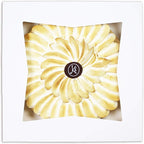 BAKELUV 9x9x2.5 White Pie Boxes with Window, 100 Pack Food Grade Cardboard Bakery Boxes
