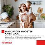 TOSHIBA ML4-EM22PAIT(SS) Countertop Microwave Oven with Sensor Cook, 6 Auto Menus, Origin Inverter, Child Lock, 2.2 Cu Ft for Large Family, 16.5 Inch Removable Turntable, 1200W, Stainless Steel