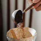 Coffee Spoon - Vintage Walnut Wood Handle, Stainless Steel Coffee Scoop ，Stainless Steel Tea Scoopand Seasoning Spoons (1, Rose Gold, 10g Capacity)