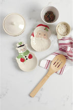 Lenox 882206 Holiday Snowman Spoon Rest, Christmas Hosting