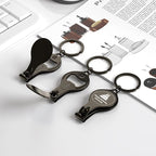 100pcs Personalized 4 in 1 Multi Function Bottle Opener, Nail Clipper, Wedding Favors Brewery, Private Customized, Black, Multitool Gifts for Men