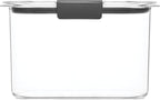 Rubbermaid Brilliance Pantry Airtight Food Storage Container, BPA-Free 7.8 Cup, Ideal for Brown Sugar - Efficient, Leak-Proof and Dishwasher-safe