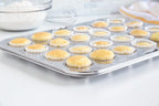 Fox Run Mini Muffin and Cupcake Pan, 24 Mini Cups, Stainless Steel Baking Pan, 10.5 x 13.75 x 1.5 inches,