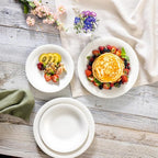 Villeroy & Boch New Cottage Basic Salad Plate, 8.25 in, Premium Porcelain, White