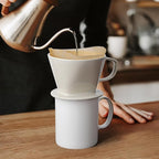 Segarty Coffee Filters Cone, 200 Count #2 Natural Brown Unbleached Paper, Disposable Pour Over Coffee Filter, 02 Size Coffee Filter for Single Serve Brewing Dripping