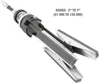 OEMTOOLS 25041 Adjustable Engine Cylinder Hone Deglazer, Honing Tool with 3 Medium Grit 4 Inch Stones, Compatible Standard Drills for Positive Engine Honing Cutting at All Speeds