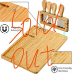 Cutting Board Wood Chopping Board Double Sided Charcuterie Boards Serving Board Kitchen Essential House Warming Hostess Host Gift Serving Tray for Christmas Wedding Birthday Anniversary Burgundy Brown