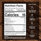 VitaCup Mushroom Coffee Alternative Instant Drink Mix | Mushroom Coffee Substitute for Natural Energy & Focus | Lion’s Mane, Yerba Mate, & Chaga | Cacao, Cinnamon, & B Vitamins | 2 Bags, 60 Servings