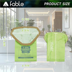 20 Pack 107314 Backpack Vacuum Bags Fit for ProTeam 6 QT Backpack Vacuum Cleaner，Replace #107314 Open Triangular Collar